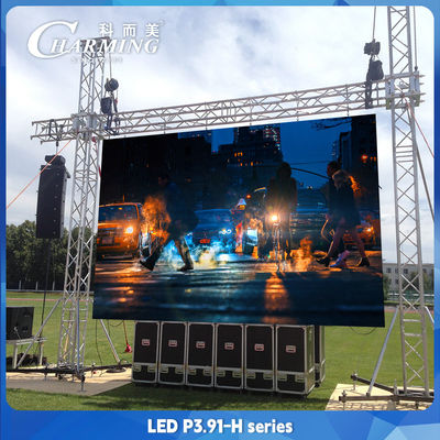 Màn hình hiển thị LED ngoài trời P3.91 Quảng cáo Màn hình hiển thị LED độ sáng cao 4k Led Wall