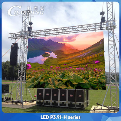 Màn hình hiển thị LED ngoài trời P3.91 Quảng cáo Màn hình hiển thị LED độ sáng cao 4k Led Wall