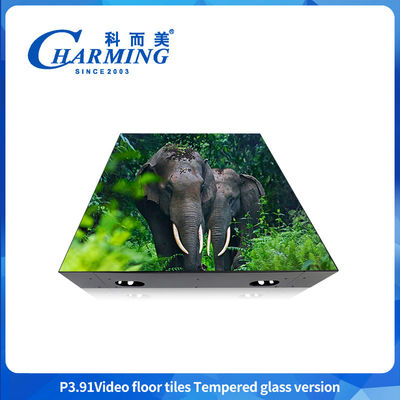 P3.91 Đèn sàn video LED bảo trì dễ dàng màn hình màn hình video LED màu xám cao độ tương phản cao thiết kế sàn
