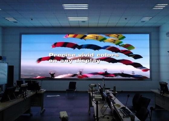 Giant P4  Front Service LED Display Wall Mounted Indoor Iron Fixed Installation