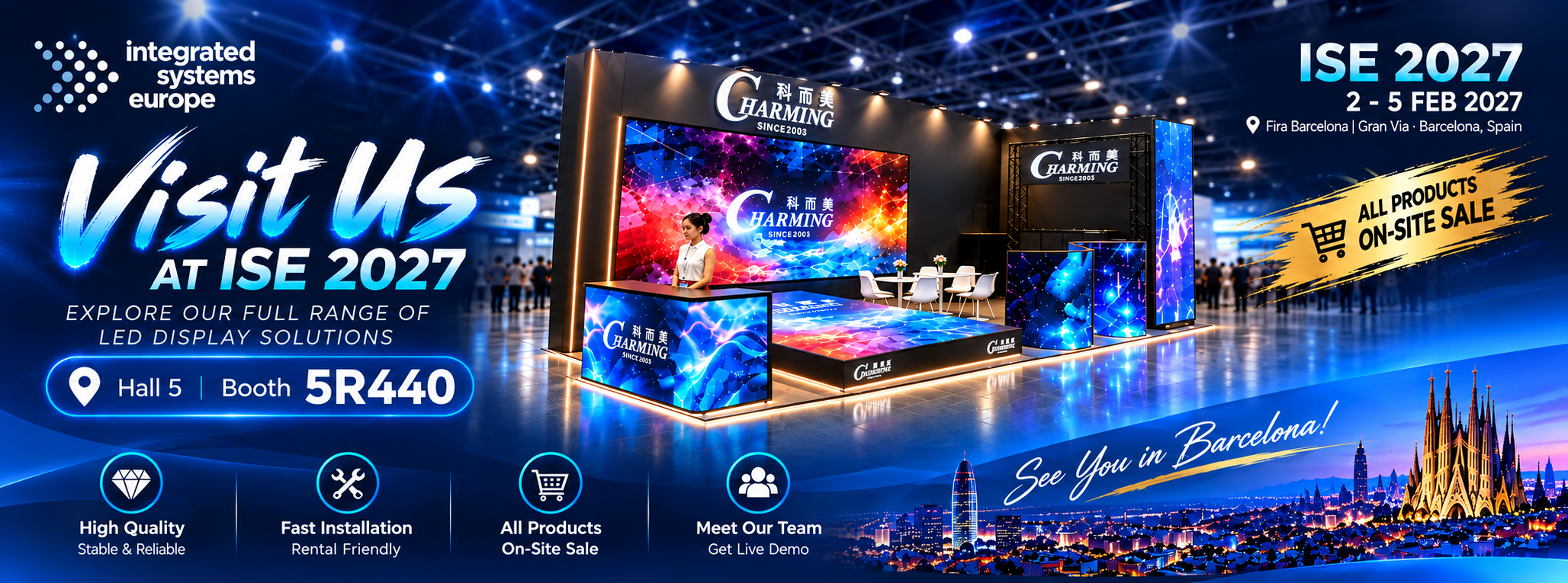 Phẩm chất Màn hình treo tường LED nhà máy