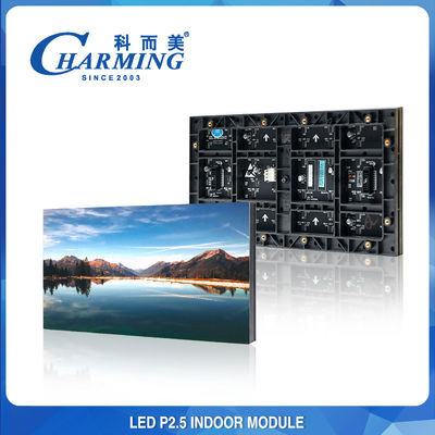 Mô-đun hiển thị LED nội thất độ sáng cao với tốc độ làm mới 7680Hz và bảo trì mặt trước từ tính cho bảng hiệu bán lẻ và phòng hội nghị