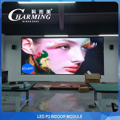 Hội trường mua sắm Mô-đun LED P3 3840HZ, Mô-đun tường video LED chống va chạm