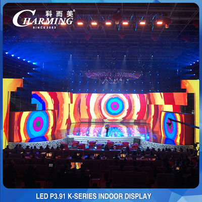 Màn hình LED cho thuê trong nhà IP42 Hợp kim nhôm chống mài mòn cho sân khấu