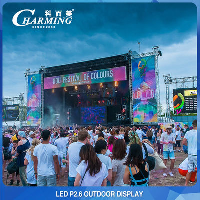 Màn hình LED 4k P2.6 Stage Rental Outdoor Led Video Wall Display Screen