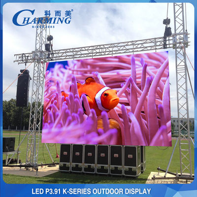 Tường video LED Multiscene 256x128, Màn hình LED P3.91 cho thuê sân khấu