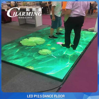 Temper GlassVideo Cho thuê sàn nhảy LED P12.5 Chất liệu sắt