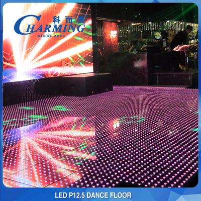 Sàn nhảy LED tương tác P12.5 dành cho khách sạn Wedding Club