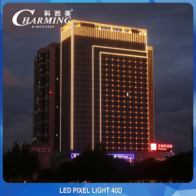 Đèn LED Pixel ngoài trời 1.44W Đường kính DC24V 40MM dành cho tòa nhà