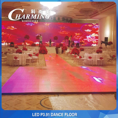 P3.91 Led Dance Floor Video Floor For Rental Event Hôn nhân