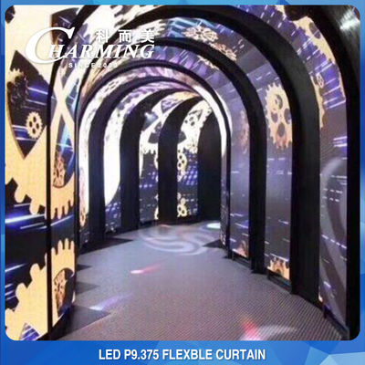 Màn hình LED linh hoạt mỏng SMD3528 135W, Màn hình video LED linh hoạt siêu mỏng