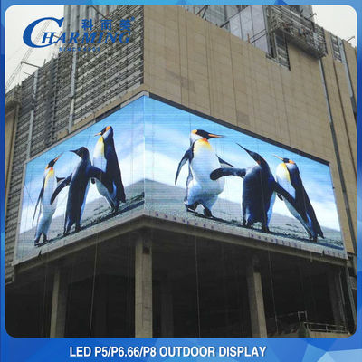 Màn hình LED ngoài trời P10 đủ màu Màn hình lớn LCD 960 * 960 Tường Billboard