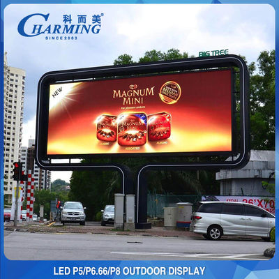 Màn hình LED ngoài trời P10 đủ màu Màn hình lớn LCD 960 * 960 Tường Billboard