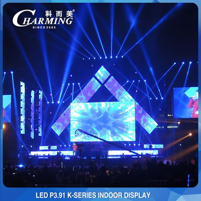 Màn hình tường video LED ngoài trời sân khấu Độ phân giải RGB P3.91 256x128
