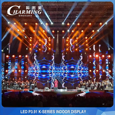 Màn hình tường video LED ngoài trời sân khấu Độ phân giải RGB P3.91 256x128