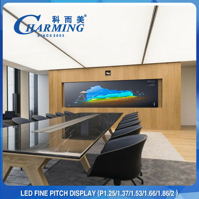 Màn hình LED Micro HD 4K Fine Pitch Tường video 320x240 Ultra Slim