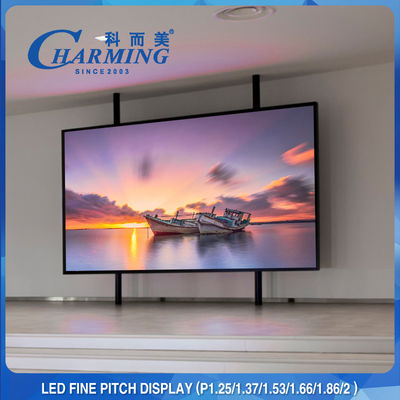 Quảng cáo Màn hình LED cố định trong nhà P1.2 P1.5 P1.8 P2 P2.5 Màn hình treo tường video LED