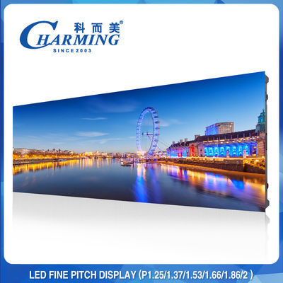 Màn hình LED trong nhà cố định 4K Refresh HD P1.5MM Kích thước siêu mỏng 64x48CM