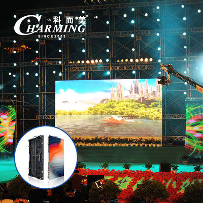 P3.91 Thuê bảng điều khiển LED IP65 3840 Tăng độ làm mới cao cho các sự kiện ngoài trời Concert sân khấu