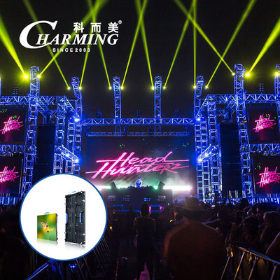P3.91 Thuê bảng điều khiển LED IP65 3840 Tăng độ làm mới cao cho các sự kiện ngoài trời Concert sân khấu