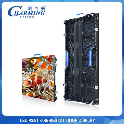 P3.91 K Series LED Outdoor Screen Ultra Wide Viewing Angle Lamp Beads Design màn hình LED