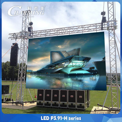 Màn hình tường video LED 200W ngoài trời P3.91 Music Party Event Ultrathin Light Weight