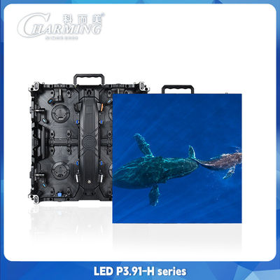 Ngoài trời thuê màn hình LED hợp kim nhôm P3.91 Full Color LED Video Wall
