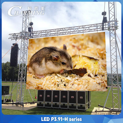 4500CD/m2 P3.91 Chiếc màn hình LED cho thuê 500*1000mm IP65 Digital