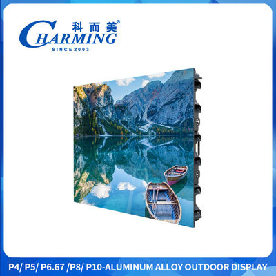Bức tường video LED ngoài trời cho các sự kiện thể thao IP65 chống nước, 5500 Nits, độ phân giải cao