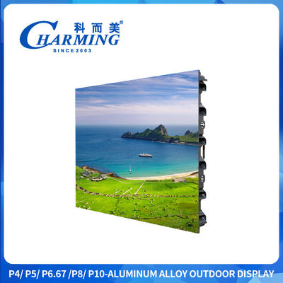 Màn hình màn hình LED ngoài trời P4 960x960mm màn hình LED thể thao với tuổi thọ hơn 100000 giờ