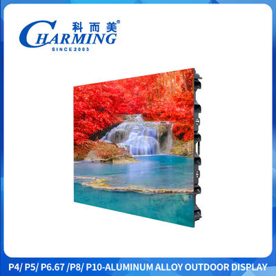 SMD2525 Kinetic LED Screen P4 Street Đặt trên màn hình hiển thị LED 960x960mm Với tuổi thọ 100000 giờ