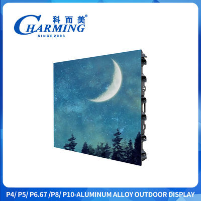 Màn hình LED ngoài trời 3d P4 960x960mm Màn hình LED ngoài trời quảng cáo với độ phân giải 240x240