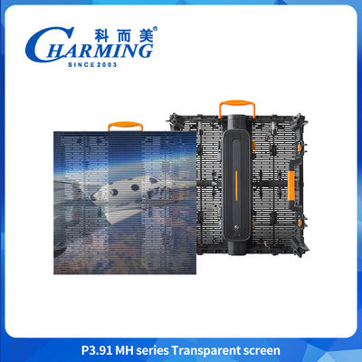 P3.91 -7.8 Màn hình hiển thị đèn LED trong suốt Màn hình dính trên màn hình hiển thị đèn LED cửa sổ thủy tinh