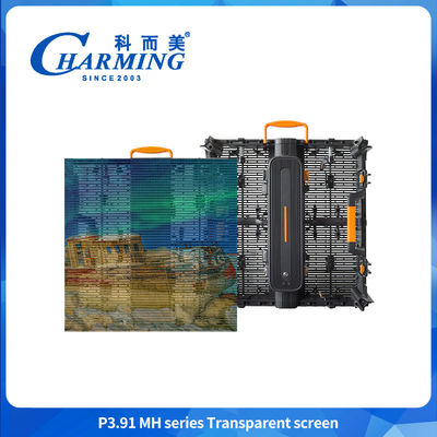 Màn hình LED trong nhà ngoài trời kính LED trong suốt màn hình hiển thị phim màn hình video