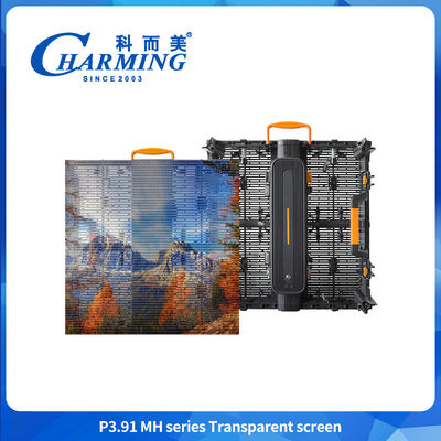 Bên ngoài cố định SMD màn hình hiển thị LED kính trong suốt Led Video Wall 4K