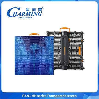 4K IP65 Flexible Transparent Film Display Glass Display RGB Transparent LED Screen Màn hình LED