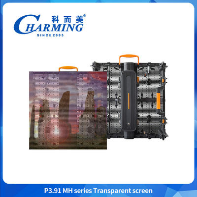 P3.91 màn hình LED màn hình Full Colour500*500mm Đèn nhẹ nhàng Đèn minh bạch LED cửa hàng