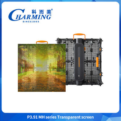 P3.91 màn hình LED màn hình Full Colour500*500mm Đèn nhẹ nhàng Đèn minh bạch LED cửa hàng