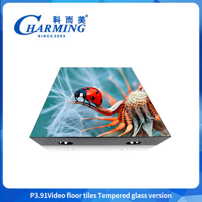 P3.91 sàn khiêu vũ LED ️ sàn sân khấu & disco với bề mặt thủy tinh cứng, chống nước