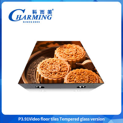 Bảo trì phía trước Vật liệu sắt + GOB Cover IP65 Không thấm nước HD sàn nhảy trong nhà Hiệu suất cao