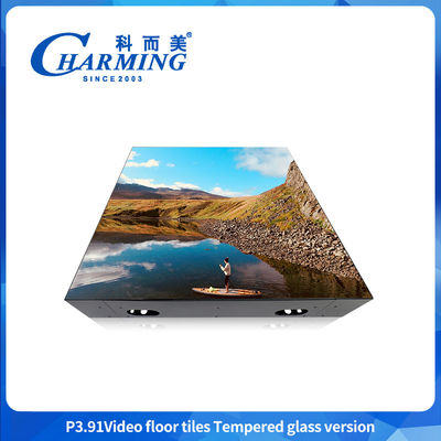 Ip65 Bảo vệ nâng cao chống nước và vết bẩn 4k Rgb Full Color Đèn sáng Video sàn nhảy P3.91 Led sàn nhảy màn hình Nightclub