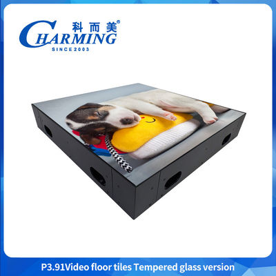 500x500MM GOB P3.91 Led Indoor Dance Floor IP65 Waterproof Led Display HD Sexy Video Cho Sự kiện