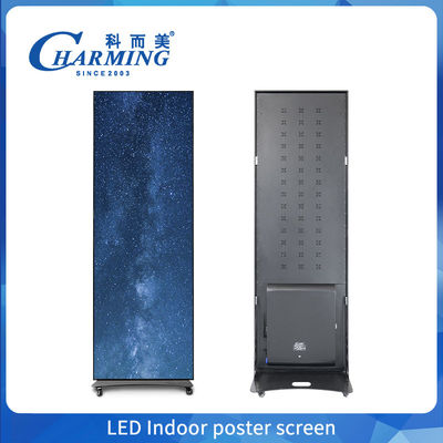 Siêu thị quảng cáo Gob Poster màn hình nội thất P1.86-P2.5 4k Led Video Wall