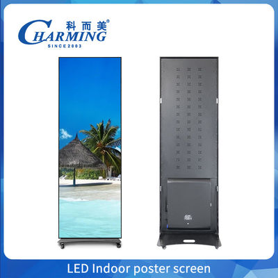 Cao độ phân giải nội thất poster quảng cáo màn hình LED lớn đứng bảng quảng cáo kỹ thuật số