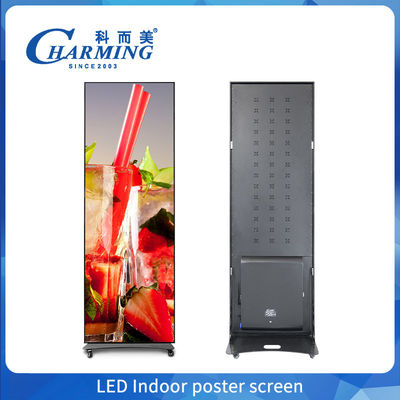 Màn hình poster trong nhà màn hình LED Video tường hiển thị với điện thoại di động điều khiển và tốc độ làm mới cao cho dễ dàng thiết lập và di động