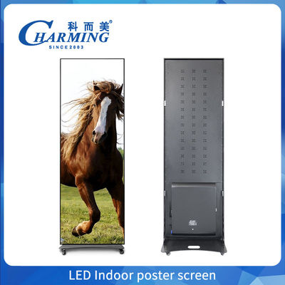 Thiết kế mới P1.8 P2 P2.5 LED Video Poster Indoor Exhibition LED Mirror Poster quảng cáo màn hình hiển thị