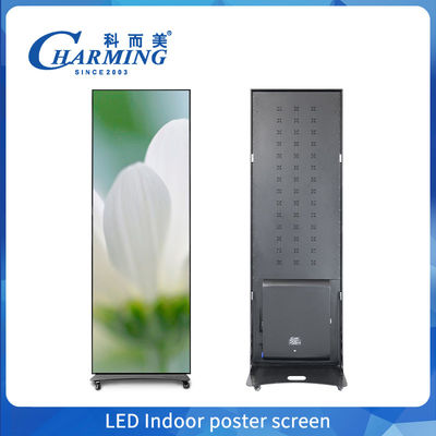 Thiết kế mới P1.8 P2 P2.5 LED Video Poster Indoor Exhibition LED Mirror Poster quảng cáo màn hình hiển thị
