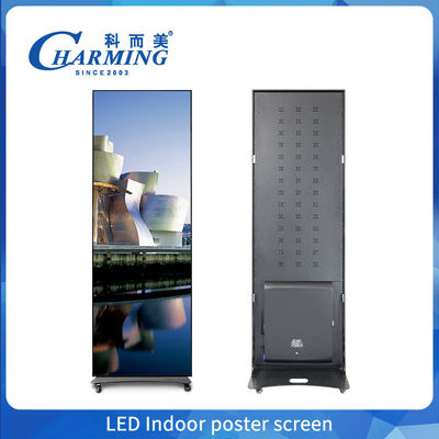 Hiển thị tấm áp phích LED 4K High Refresh P1.86 P2 P2.5 Indoor Panel Player LED Screen Poster Display cho trung tâm mua sắm