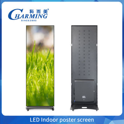 HD LED Indoor Full Color Poster màn hình LED P1.86 P2 P2.5 P3 Sàn đứng màn hình kỹ thuật số màn hình poster