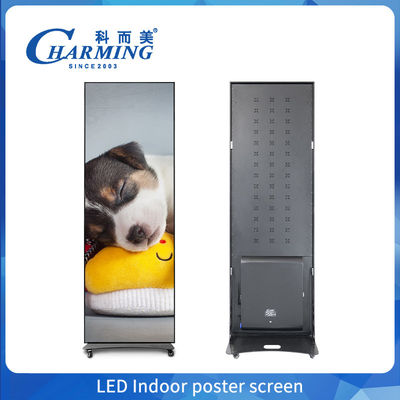 Thương mại Điện thoại di động Trung tâm mua sắm màn hình LED P2.5 Poster bảng hiệu kỹ thuật số phía trước Dịch vụ màn hình hiển thị LED